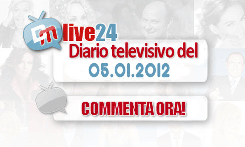 DM LIVE24: 5 GENNAIO 2012. LA MARCUZZI PIANGE, LELE MORA RESTA IN CARCERE, CLIO MAKEUP SU REALTIME