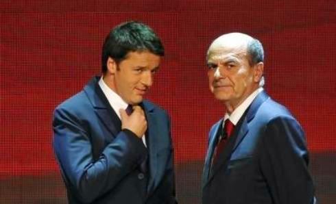 BERSANI E RENZI AL BALLOTTAGGIO: MERCOLEDI’ IL CONFRONTO TV IN PRIMA SERATA SU RAI1