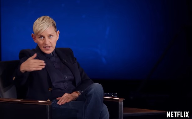 Ellen DeGeneres confessa a David Letterman di avere subito abusi dal patrigno