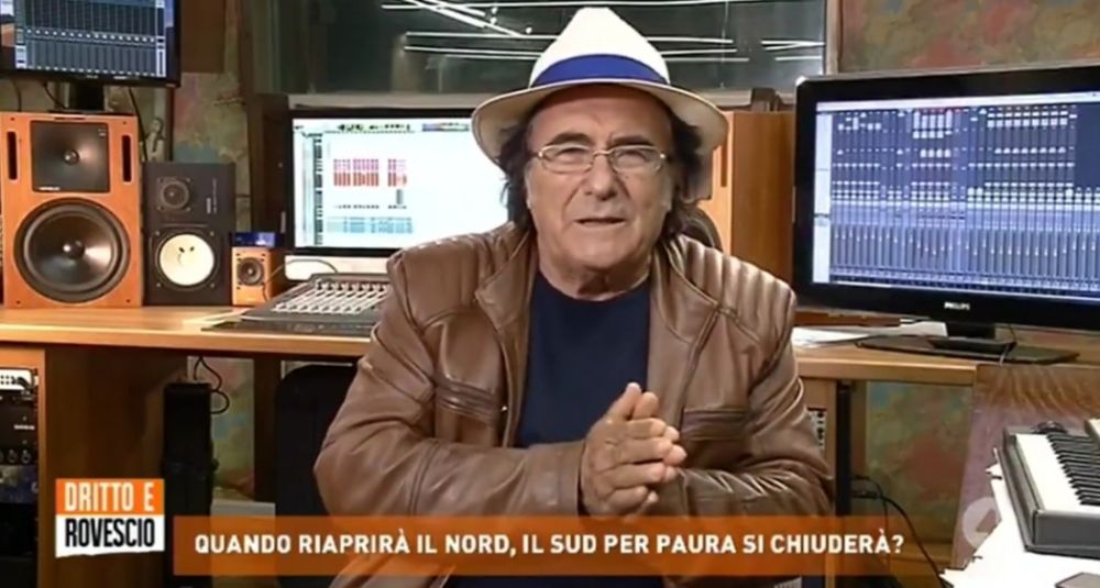 Dritto e Rovescio, Al Bano risponde a Feltri: «Se qualcuno vuole fare gli scoop dicendo ‘lì sono inferiori e qua superiori’ fa una figura da cacca» – Video