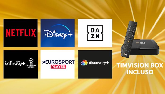 TIMVISION: l’offerta per i clienti DAZN e Sky