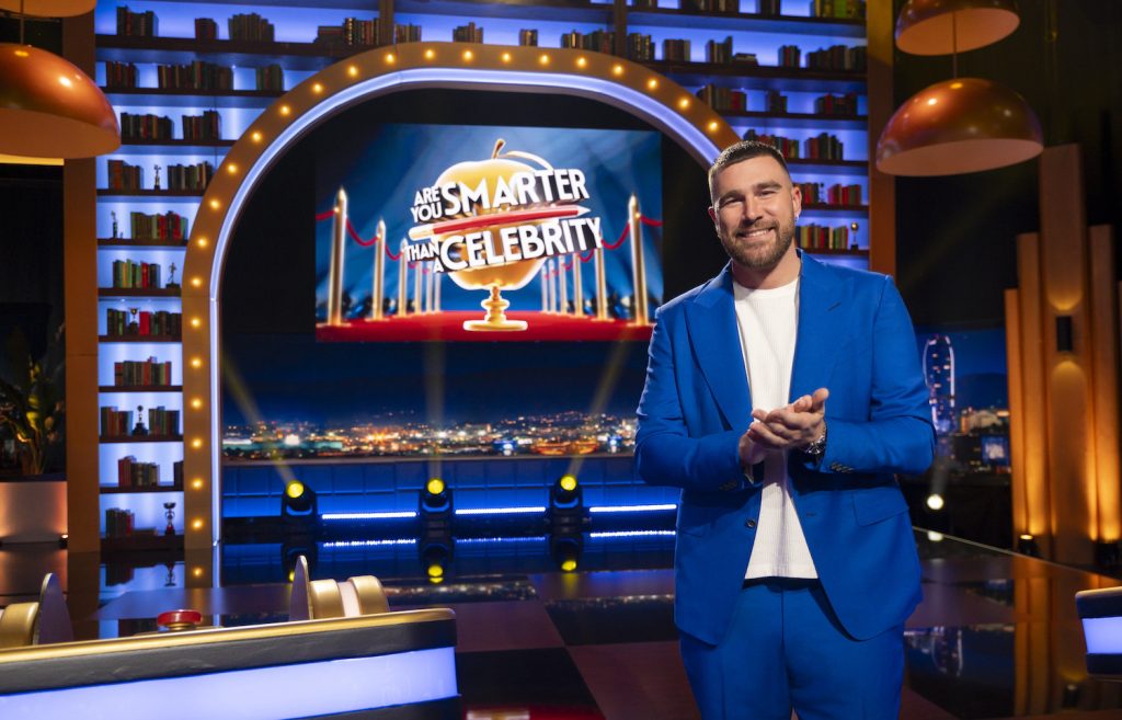 Travis Kelce conduce ‘Are You Smarter Than a Celebrity’ su Prime Video