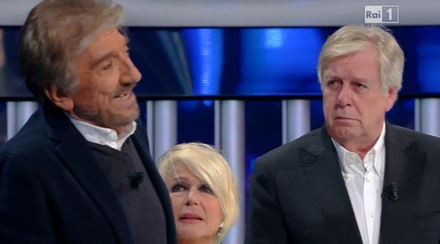 Gigi Proietti, Loretta Goggi e Claudio Lippi a Tale e Quale Show