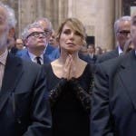 Barbara D'urso - Myrta Merlino al funerale di Silvio Berlusconi
