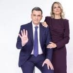 Roberto Poletti e Francesca Barra